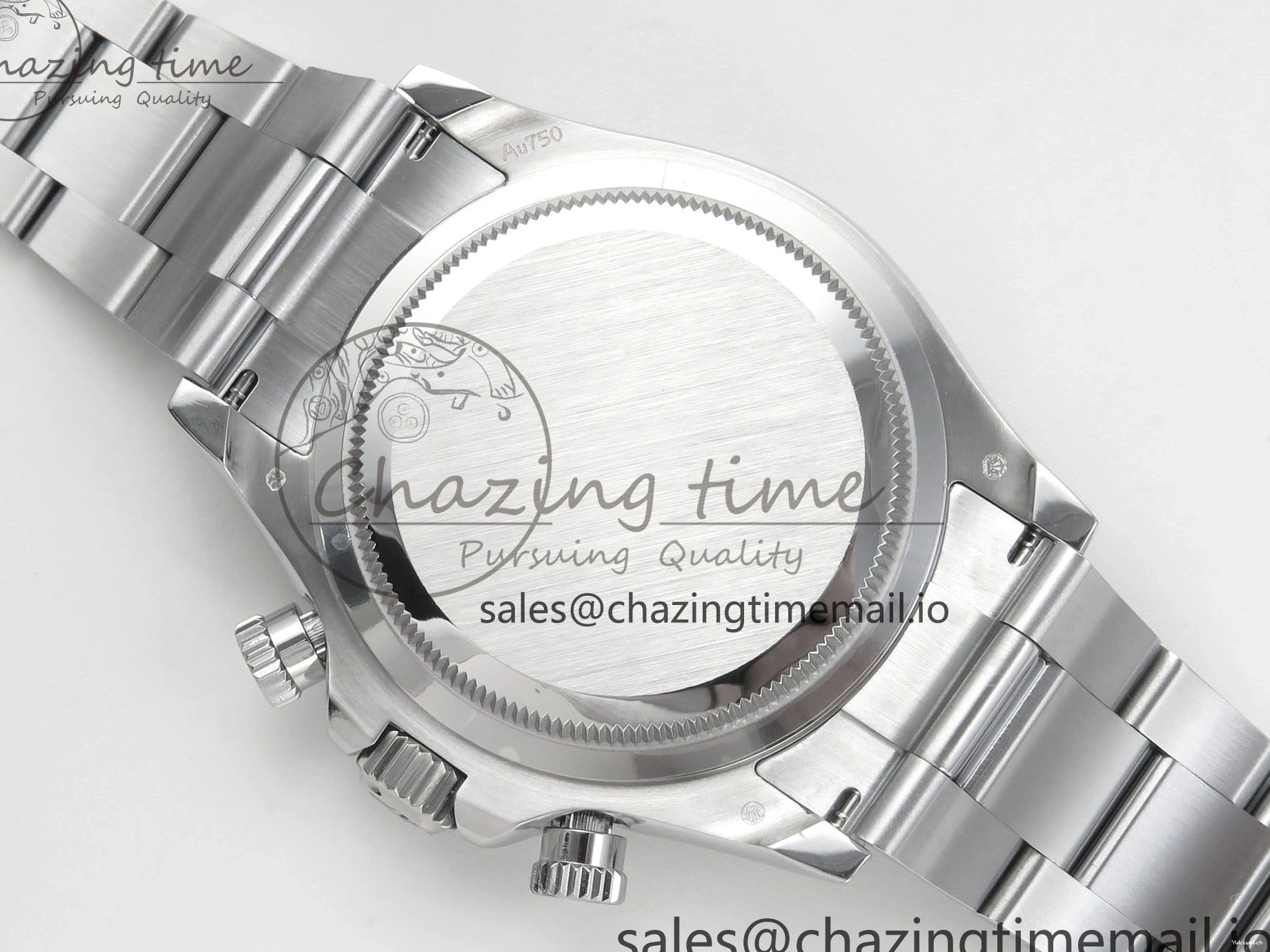 Best Marker (Gain Edition on SH4131 QF SS V6 Daytona Dia Bracelet Gray 126509 Crystal Weight) 1:1 0114